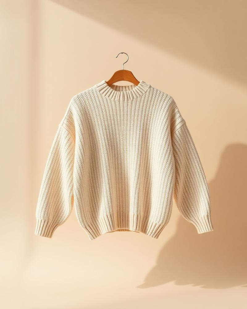 Alma Ribbed Knit Sweater